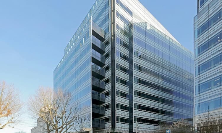 Modern office building representing Sense Check's professional lease review service